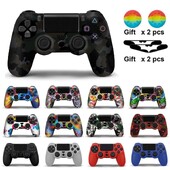 Puha szilikon védőburkolat SONY Playstation 4 PS4 vezérlőhöz PS4 Pro-hoz Slim Gamepad Controle Cover hüvelykujj fogantyúk