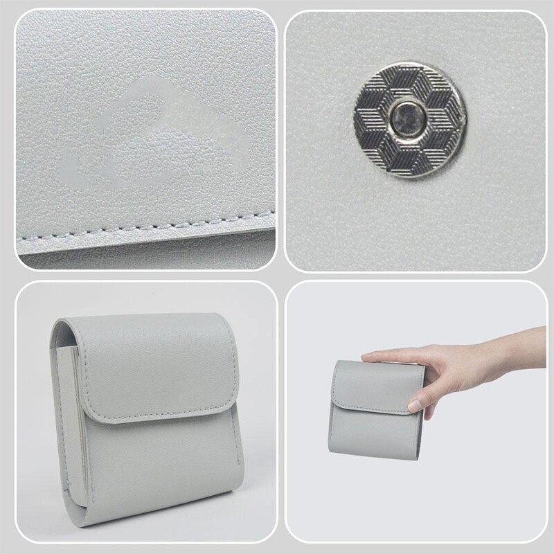 ANBERNIC RG35XXSP klassikalise kokkupandava klapiga käeshoitava konsooli hoiukoti jaoks PU nahast hoiukott mängukonsooli hoiukott