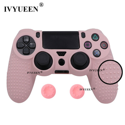 IVYUEEN Husă din silicon anti-alunecare pentru controler Sony PlayStation Dualshock 4 PS4 DS4 Pro Slim
