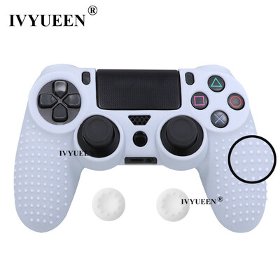 IVYUEEN Husă din silicon anti-alunecare pentru controler Sony PlayStation Dualshock 4 PS4 DS4 Pro Slim