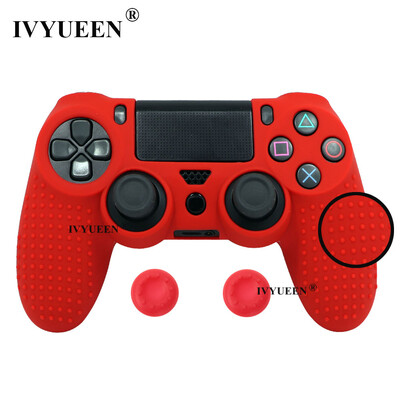 IVYUEEN Husă din silicon anti-alunecare pentru controler Sony PlayStation Dualshock 4 PS4 DS4 Pro Slim