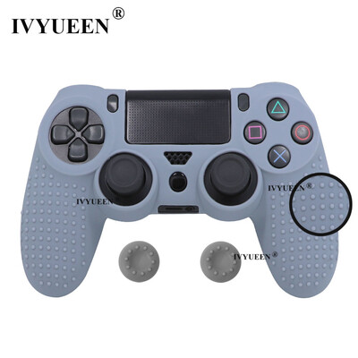 IVYUEEN Husă din silicon anti-alunecare pentru controler Sony PlayStation Dualshock 4 PS4 DS4 Pro Slim