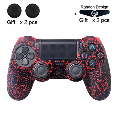 DATA FROG Puha szilikon gél gumi tokborító Sony PS4 Pro vezérlőhöz hüvelykujj markolat Joystick sapka Slim PS4 tartozékokhoz