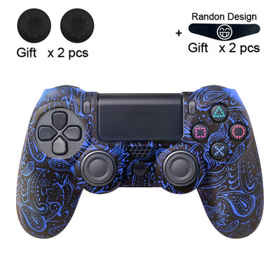 DATA FROG Puha szilikon gél gumi tokborító Sony PS4 Pro vezérlőhöz hüvelykujj markolat Joystick sapka Slim PS4 tartozékokhoz