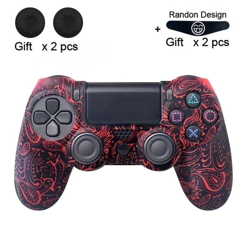 DATA FROG Puha szilikon gél gumi tokborító Sony PS4 Pro vezérlőhöz hüvelykujj markolat Joystick sapka Slim PS4 tartozékokhoz