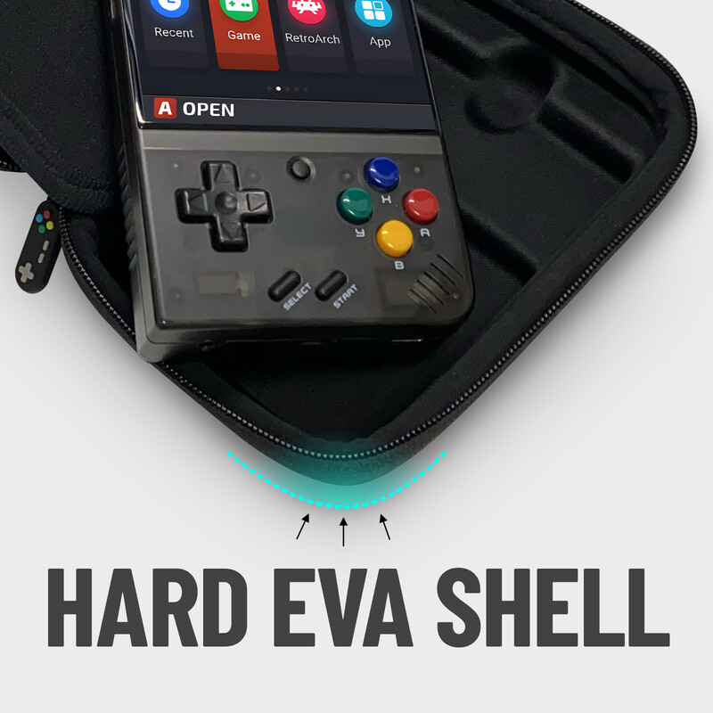 Miyoo Mini Plus tok, kemény hordozható dedikált tok Miyoo Mini Plus V3-hoz 3,5 hüvelykes képernyővel