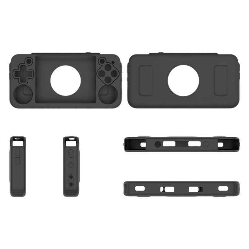 Za ANBERNIC RG35XX H Silikonska zaštitna torbica otporna na udarce, vodootporna, otporna na znojenje, prijenosna torba za organizatore, torbica za igraće konzole