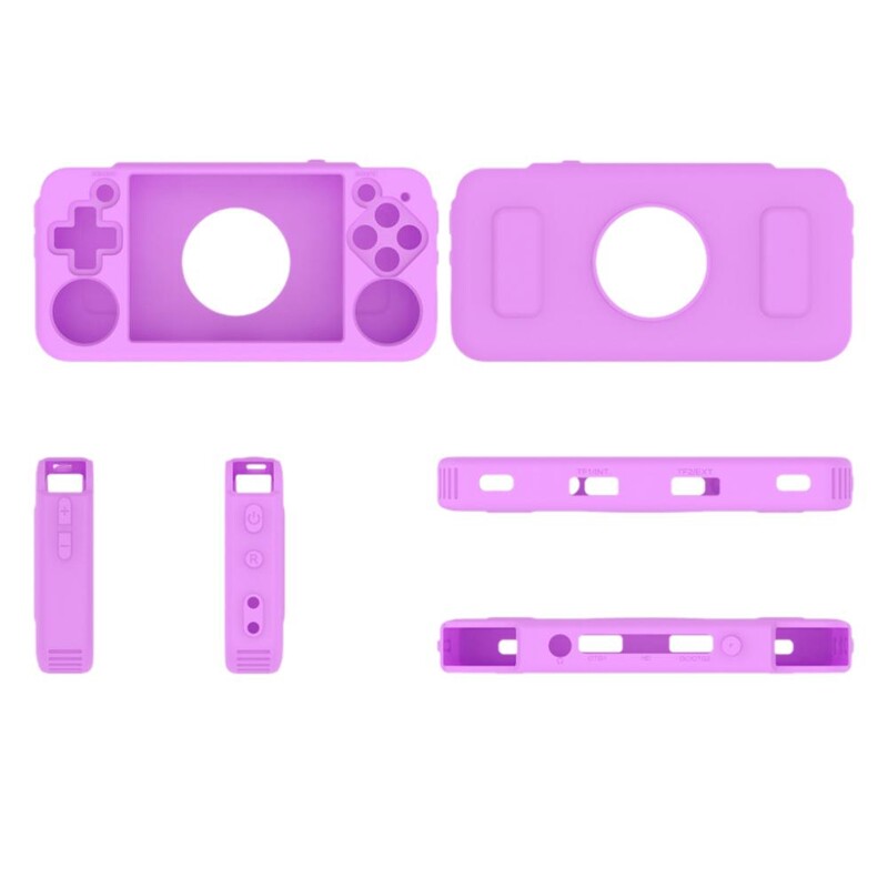 Za ANBERNIC RG35XX H Silikonska zaštitna torbica otporna na udarce, vodootporna, otporna na znojenje, prijenosna torba za organizatore, torbica za igraće konzole