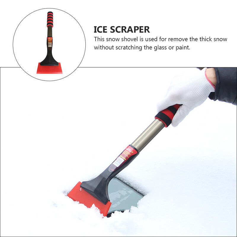 Összehajtható autós hó, autóipari leolvasztó szerszám jégkaparó szivacstisztító praktikus eltávolítás