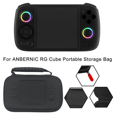 Преносима чанта-органайзер за ръчна чанта за съхранение на RG Cube за Anbernic RGCUBE чанта за игра Удароустойчив защитен калъф