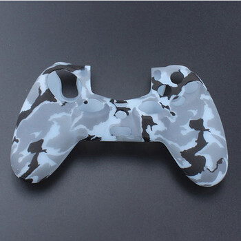 Κάλυμμα δέρματος YuXi Camouflage Rubber Gel από σιλικόνη για το Sony PlayStation Dualshock 4 PS4 DS4 Pro Slim χειριστήριο