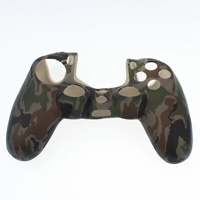 Κάλυμμα δέρματος YuXi Camouflage Rubber Gel από σιλικόνη για το Sony PlayStation Dualshock 4 PS4 DS4 Pro Slim χειριστήριο