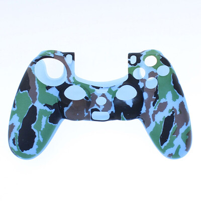 Κάλυμμα δέρματος YuXi Camouflage Rubber Gel από σιλικόνη για το Sony PlayStation Dualshock 4 PS4 DS4 Pro Slim χειριστήριο