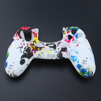 Κάλυμμα δέρματος YuXi Camouflage Rubber Gel από σιλικόνη για το Sony PlayStation Dualshock 4 PS4 DS4 Pro Slim χειριστήριο