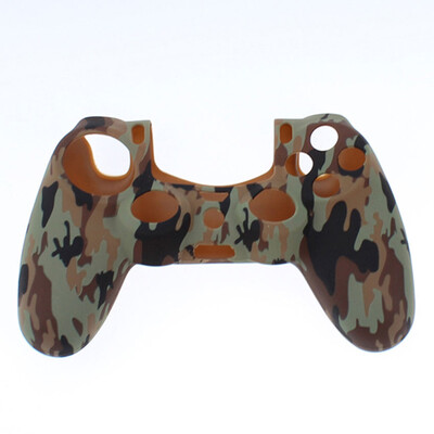 Κάλυμμα δέρματος YuXi Camouflage Rubber Gel από σιλικόνη για το Sony PlayStation Dualshock 4 PS4 DS4 Pro Slim χειριστήριο