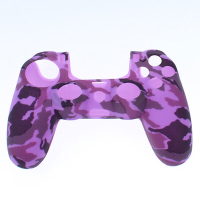 Κάλυμμα δέρματος YuXi Camouflage Rubber Gel από σιλικόνη για το Sony PlayStation Dualshock 4 PS4 DS4 Pro Slim χειριστήριο