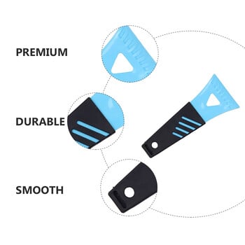 2 бр. Мини пластмасова шпатула Инструмент за почистване на автомобили Фризер Стъргалка за сняг Отстраняване на лед от предното стъкло