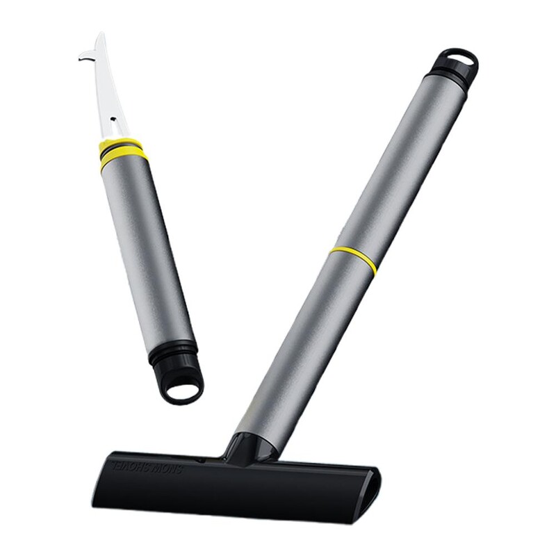 Többfunkciós ötvözetből készült hóeltakarítás lapátos autó jégmentesítő hókavicsos üveg kellékek többfunkciós lehúzó gépkocsi Dei B9U7