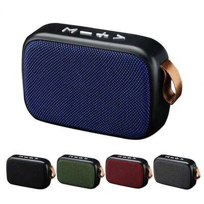 Mini audinys iš audinio "Bluetooth" garsiakalbis belaidis bosas, vandeniui atsparus lauko 3D stereo muzikos garsiakalbiai TF kortelė FM radijo žemųjų dažnių garsiakalbis