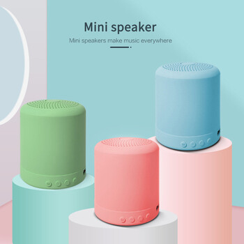 Macaron Small Wireless Speaker Hi-Res 300M Audio Extended Bass Treble Wireless HiFi φορητό ηχείο Ηχείο υψηλών μπάσων