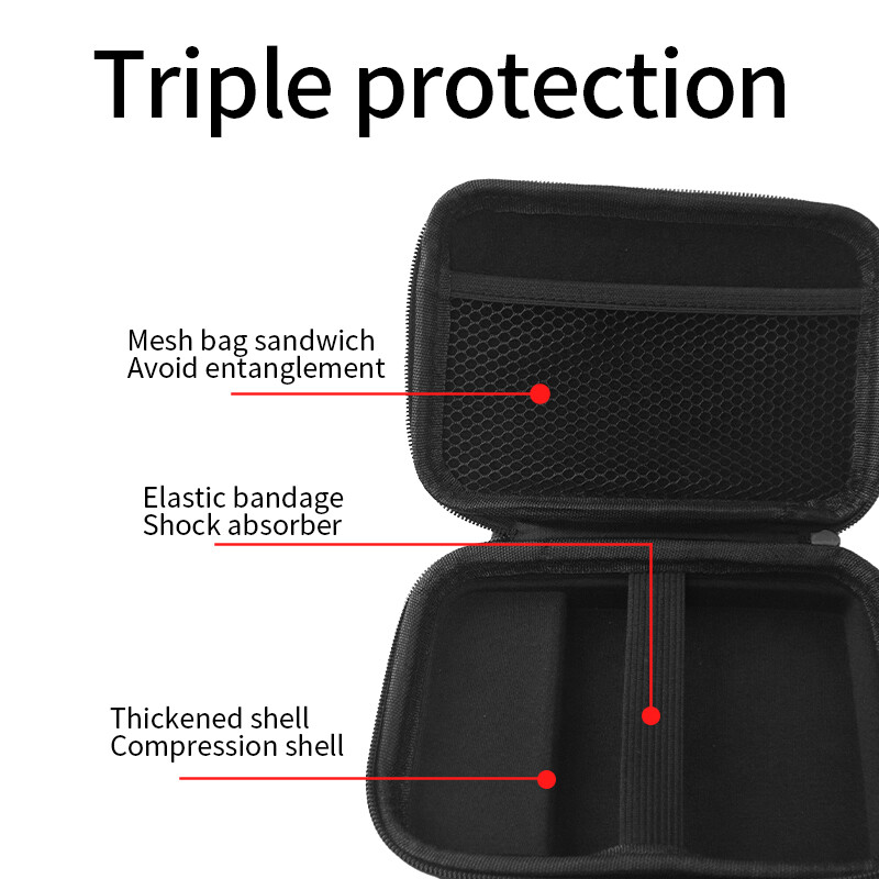 Anbernic RG40XXV játékkonzolhoz tok Protect Bag Hard Shell RG40XX V táska tokok Játék tartozékok Tárolódoboz Táskák Ajándék