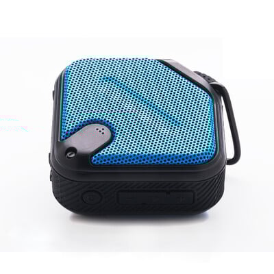 Rockmia EBS-502 Mini hordozható hangszóró Bluetooth Music Box Promóciós ár Egyszerű négyzet, MIC passzív radiátor mélyhanggal