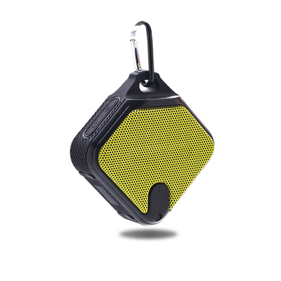 Rockmia EBS-502 Mini hordozható hangszóró Bluetooth Music Box Promóciós ár Egyszerű négyzet, MIC passzív radiátor mélyhanggal