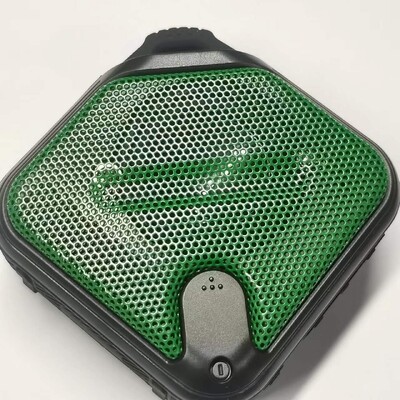 Rockmia EBS-502 Mini hordozható hangszóró Bluetooth Music Box Promóciós ár Egyszerű négyzet, MIC passzív radiátor mélyhanggal