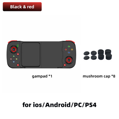 D3 Gamepad Teleskopický BT Bluetooth Herný ovládač pre PC IOS Android PUBG Switch PS4 Stretch Bezdrôtový 3D Joystick s makrom