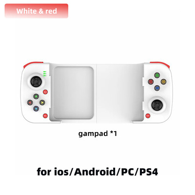 D3 Gamepad Teleskopický BT Bluetooth Herný ovládač pre PC IOS Android PUBG Switch PS4 Stretch Bezdrôtový 3D Joystick s makrom