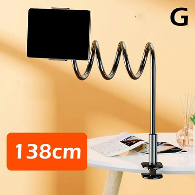 Táblagép állvány tartó rögzítő klip markolat rugalmas hosszú karú hattyúnyak iPad iPhone kapcsolóhoz Galaxy Tab Kindle N9E4