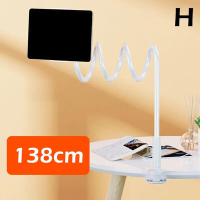 Táblagép állvány tartó rögzítő klip markolat rugalmas hosszú karú hattyúnyak iPad iPhone kapcsolóhoz Galaxy Tab Kindle N9E4