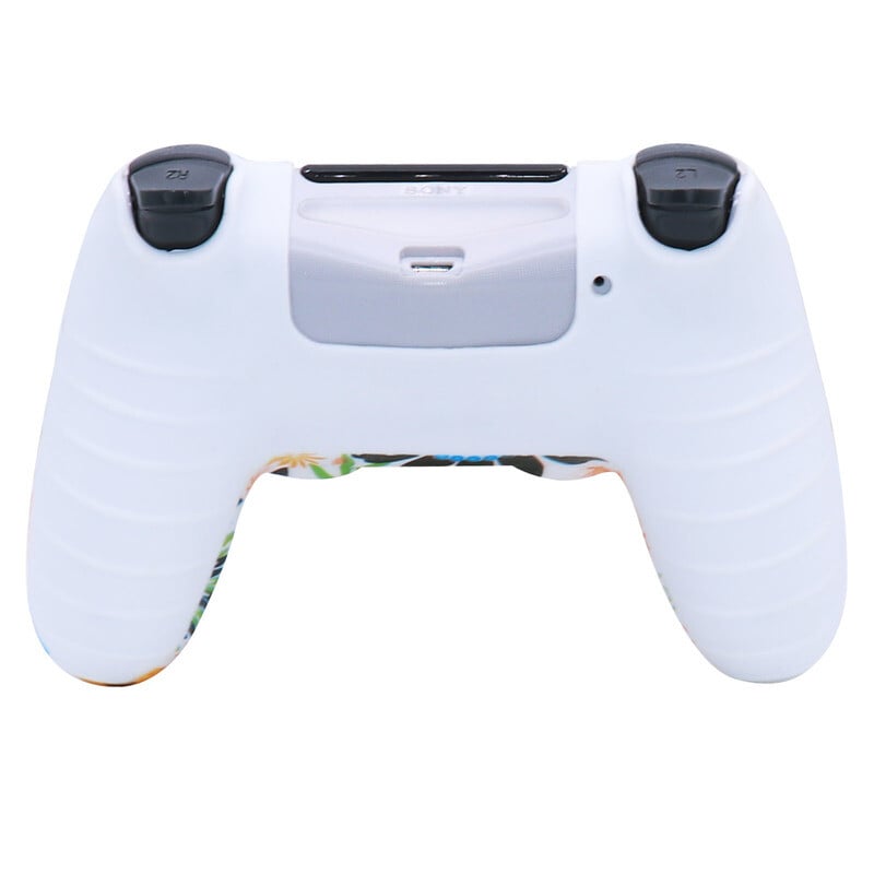Carcasă din silicon moale anti-alunecare pentru controler PS4 Gamepad Joystick Carcase Accesorii pentru jocuri pentru pielea Playstation4 cu cadouri gratuite