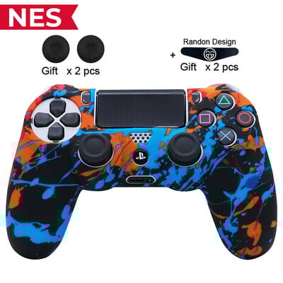 DATA FROG minkštas silikoninis dėklas, skirtas PS4 apsauginis dangtelis, skirtas Playstation 4 PS4 Pro plonas valdiklio nykščio rankenos vairasvirtės dangteliai