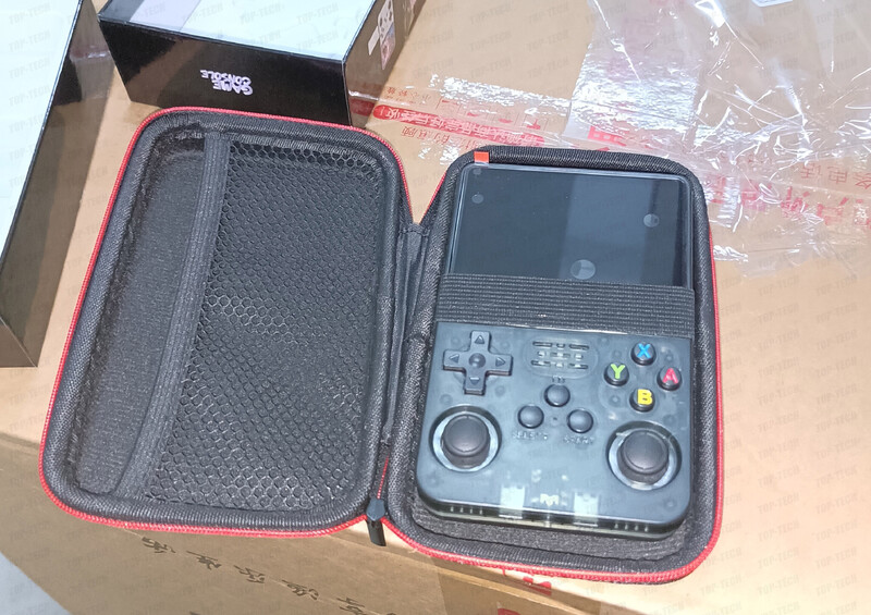 R36S Geanta de depozitare Husa pentru Consola de jocuri retro RG350 Geanta de protectie cu fermoar