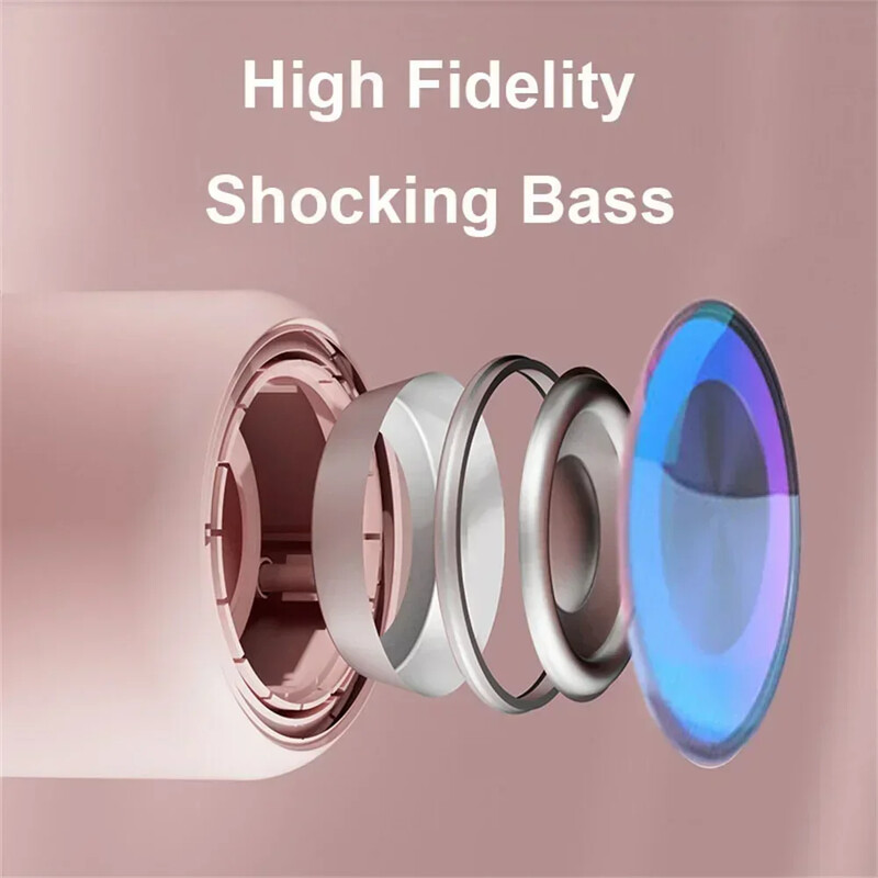 „Ra Pink“ garsiakalbis „Bluetooth“ garso palaikymas TF kortelė FM Galingas nešiojamasis „Bluetooth“ garsiakalbių dėžutė, lauko garso dėžutė, atspari vandeniui 10 W žemų dažnių