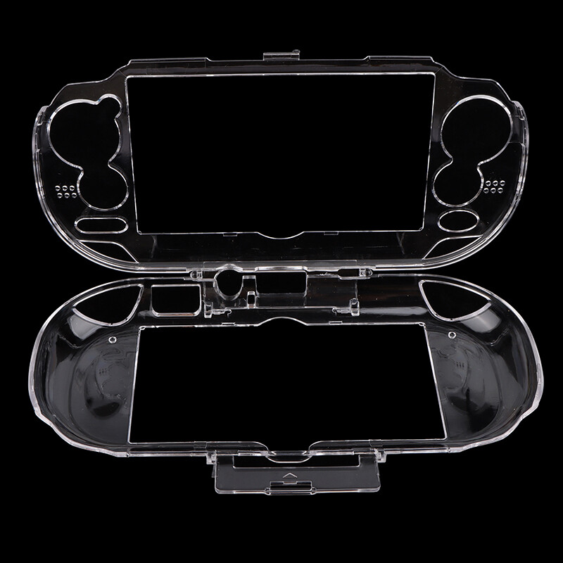 Husă de protecție din cristal transparent, dur pentru transport, pentru PSV1000, husă de protecție transparentă, pentru PS Vita 1000