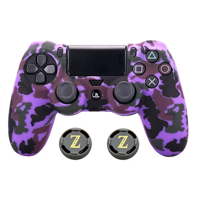 Kamuflažni silikonski gumeni gel za Sony Ps4 Slim/pro Controller Cover Zaštitna torbica za Ps4 bežični kontroler Dodatak