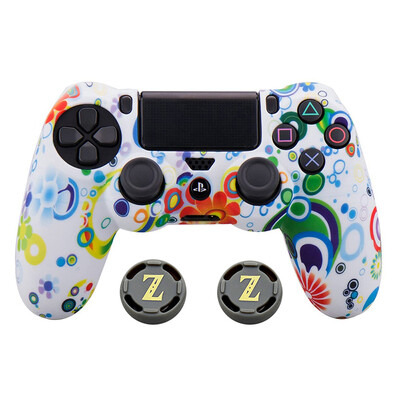 Kamuflažni silikonski gumeni gel za Sony Ps4 Slim/pro Controller Cover Zaštitna torbica za Ps4 bežični kontroler Dodatak