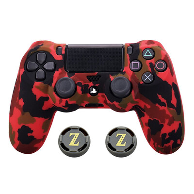 Kamuflažni silikonski gumeni gel za Sony Ps4 Slim/pro Controller Cover Zaštitna torbica za Ps4 bežični kontroler Dodatak