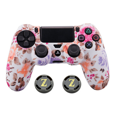 Kamuflažni silikonski gumeni gel za Sony Ps4 Slim/pro Controller Cover Zaštitna torbica za Ps4 bežični kontroler Dodatak