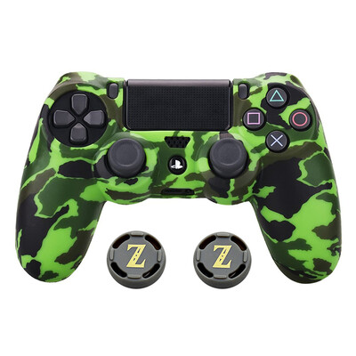 Kamuflažni silikonski gumeni gel za Sony Ps4 Slim/pro Controller Cover Zaštitna torbica za Ps4 bežični kontroler Dodatak