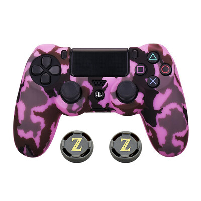 Kamuflažni silikonski gumeni gel za Sony Ps4 Slim/pro Controller Cover Zaštitna torbica za Ps4 bežični kontroler Dodatak