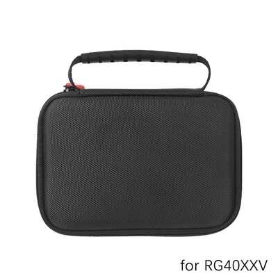 Dėklas Anbernic RG40XXV rankiniam žaidimų konsolės krepšiui su rankena, apsaugine rankena, kietas nešiojamasis kelioninis nešiojimo dėklas su kišenėmis