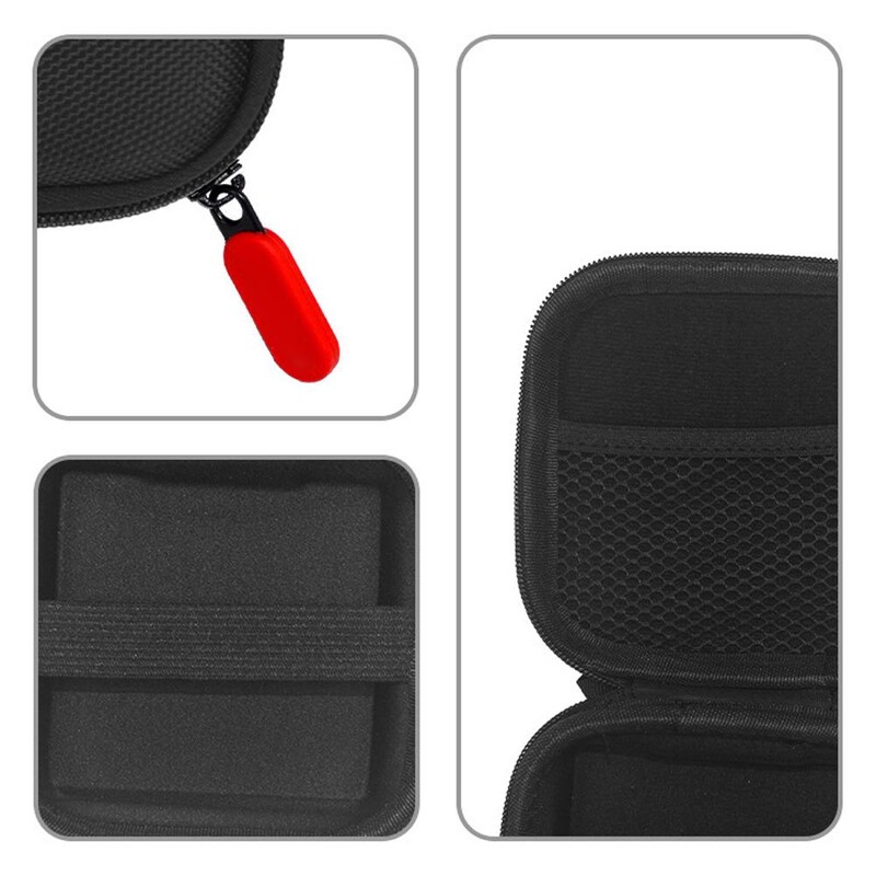 Dėklas Anbernic RG40XXV rankiniam žaidimų konsolės krepšiui su rankena, apsaugine rankena, kietas nešiojamasis kelioninis nešiojimo dėklas su kišenėmis