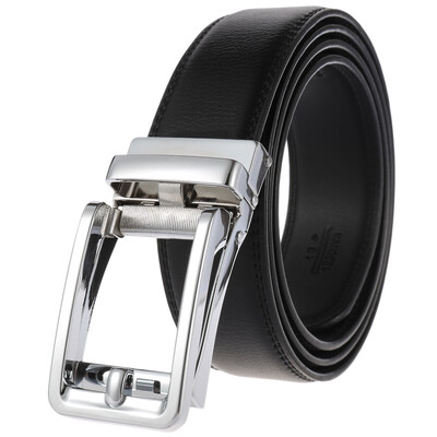 Diržas vyrams Automatinis Natūralios Odinis Diržas Vyriškas Odinis Ratchet Reguliuojamas Tikros Ratchet Odos Suknelių Dizaineris