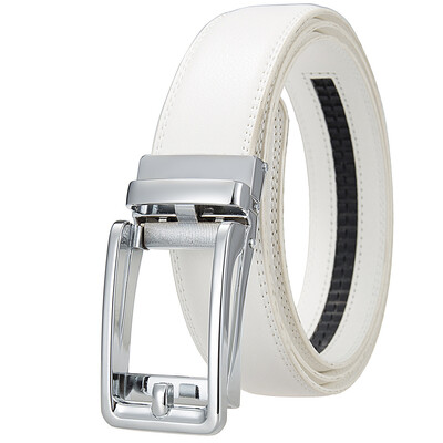 Diržas vyrams Automatinis Natūralios Odinis Diržas Vyriškas Odinis Ratchet Reguliuojamas Tikros Ratchet Odos Suknelių Dizaineris