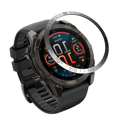Metāla rāmis Garmin Fenix 8 47mm 51mm Pulksteņa piederumi Bufera vāciņš Garmin Fenix8 Shell rāmja aizsargmaciņam