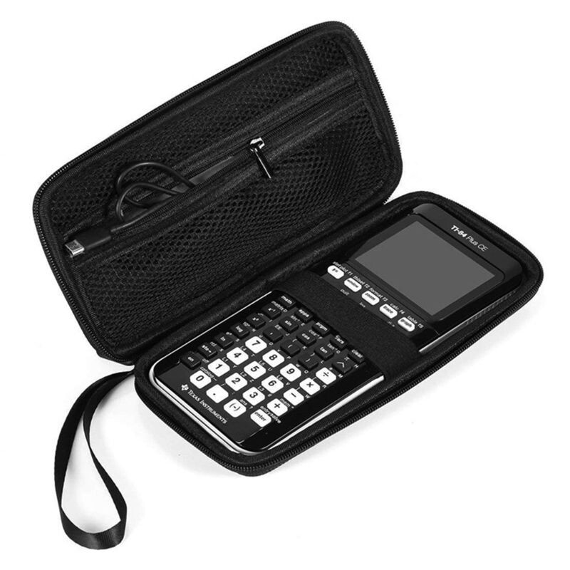 EVA saugojimo maišelio apsauginis dėklas, skirtas Texas Instruments TI-83 PLUS/TI-84 PLUS/TI-84 PLUS CE