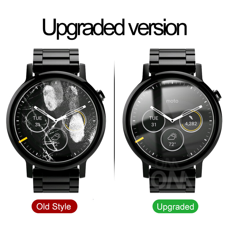 Zaštita zaslona za Garmin Vivoactive 4 4s 20D Curved Edge Full Coverage Meka zaštitna folija za Garmin Active S (nije staklo)